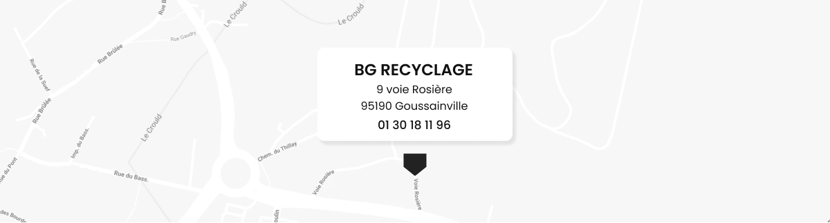 Entreprise de recyclage des déchets Goussainville